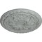 Ekena Millwork Baile Ceiling Medallion (Fits Canopies up to 3 1/4"), 20"OD x 1 5/8"P, Primed White CM20BL - alternate 2